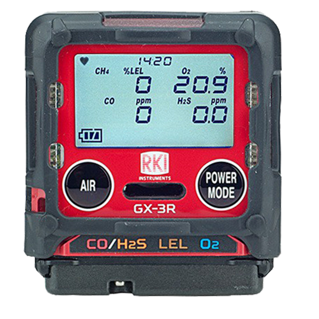RKI GX-3R Personal Gas Monitor - Rental